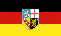 Flagge Saarland seit 1957
